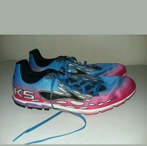 Brooks Mach 14 xc spikes size 11 womens 9.5 mens